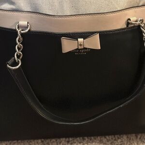 KATE SPADE New York Baldwin Street Maryanne Purse Black & Pink Handbag Retired‎